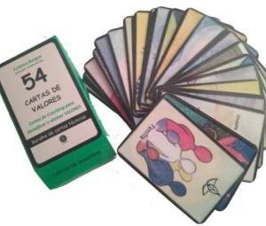 Cartas de Coaching - 54 CARTAS DE VALORES - Cartas de Coaching para Identificar a Alinhar Valores